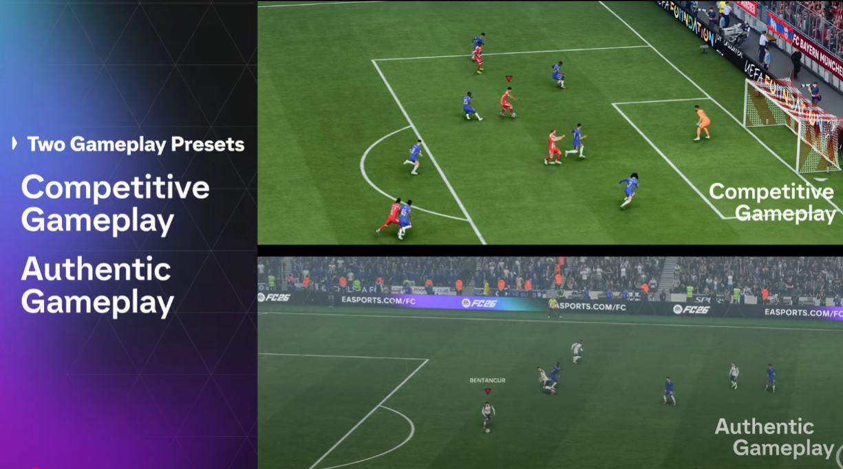 EA Sports FC 26 nouveau gameplay