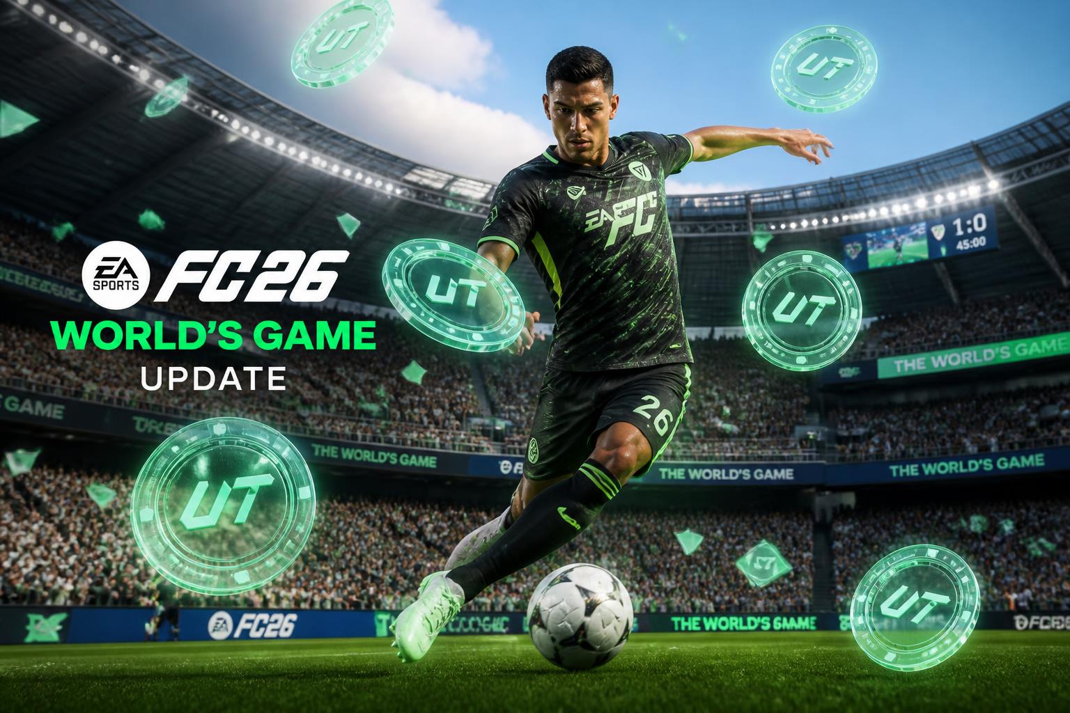 découvrez la mise à jour « world's game » d'ea sports fc 26, introduisant un système de jetons innovant pour une expérience de jeu révolutionnaire et immersive.