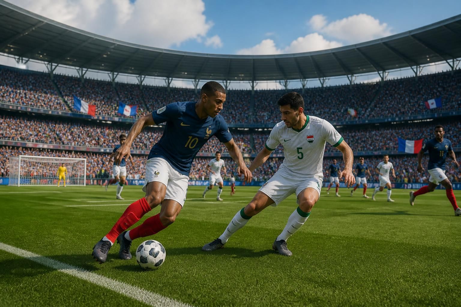 plongez dans l'analyse complète du match france-irak de la coupe du monde 2026 grâce à notre simulation réaliste sur ea sports fc 26. découvrez les stratégies, les joueurs clés et les pronostics détaillés.