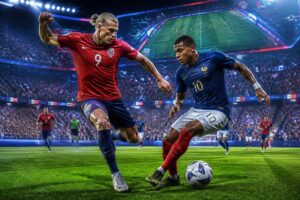 plongez dans le duel virtuel norvège-france de la coupe du monde 2026 avec notre simulation ea sports fc 26 et découvrez le score inédit de ce match palpitant !