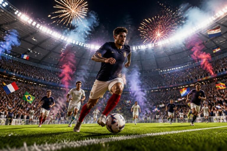 plongez dans ea sports fc 26 avec la coupe du monde, vivez l'intensité du tournoi et préparez-vous à conquérir le trophée ultime du football mondial.