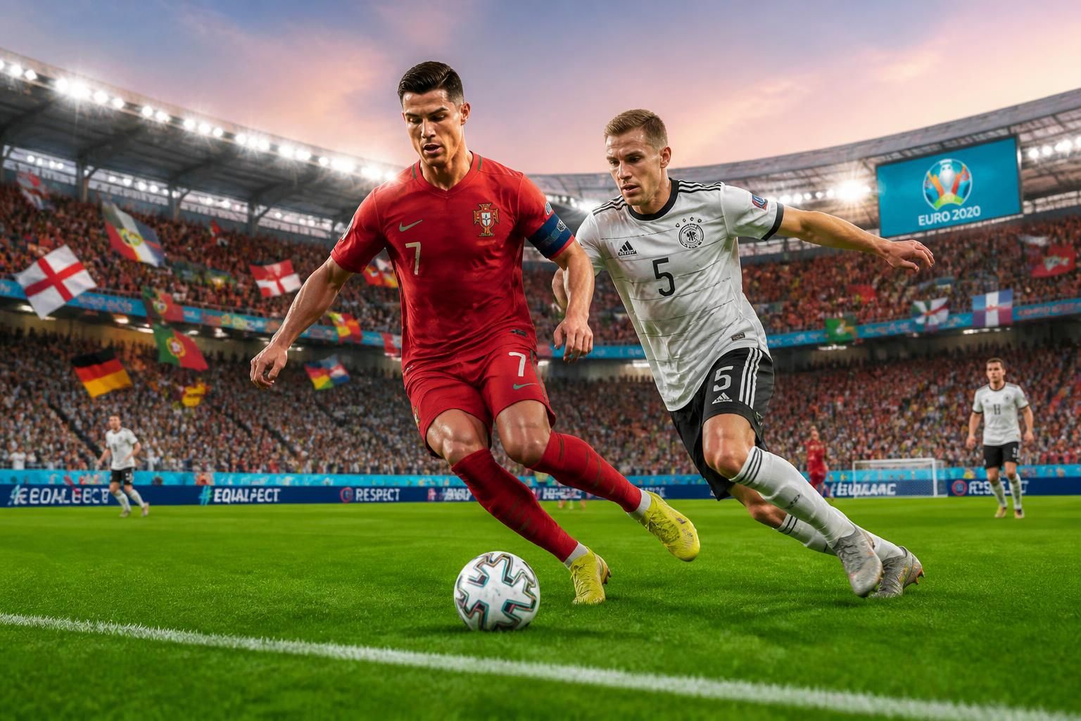 découvrez la mise à jour spéciale euro 2020 pour efootball pes 2020, disponible dès le 4 juin, avec de nouvelles équipes, maillots et fonctionnalités pour vivre le tournoi comme jamais.