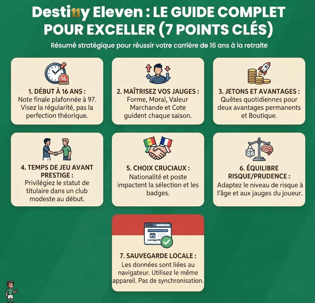 Destiny Eleven : Le guide complet pour exceller