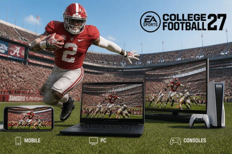 découvrez ea sports college football 27, disponible simultanément sur mobile, consoles et pc, pour une expérience de jeu immersive et accessible où que vous soyez.