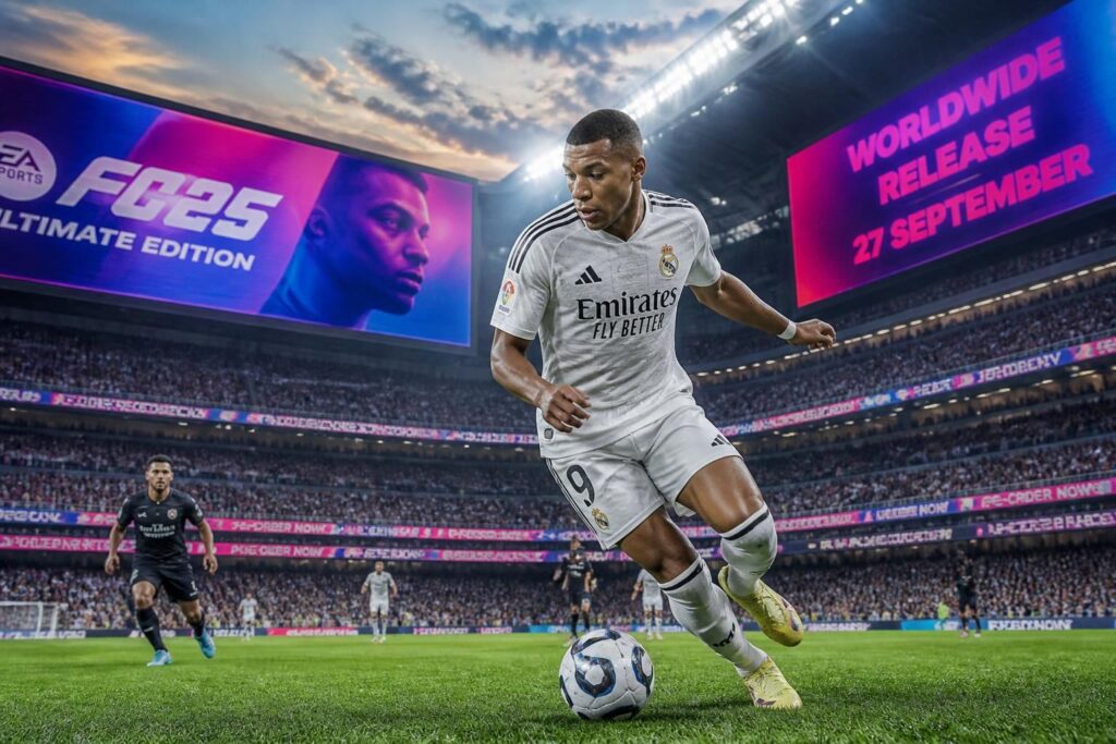découvrez ea sports fc 27, le nouveau jeu de football attendu pour une sortie mondiale le 25 septembre sur toutes les plateformes. préparez-vous à vivre une expérience immersive et réaliste sur pc, consoles et plus encore.