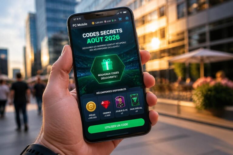 découvrez les derniers codes fc mobile valides pour août 2026 et profitez d'avantages exclusifs dans votre jeu préféré. ne manquez aucune mise à jour !